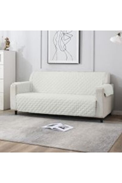 Ralex Husa fotoliu tip cuvertura matlasata 60 x 177 cm cu laterale, reversibila, Alb