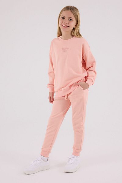 Rolypoly Girl's Orange Tracksuit Set