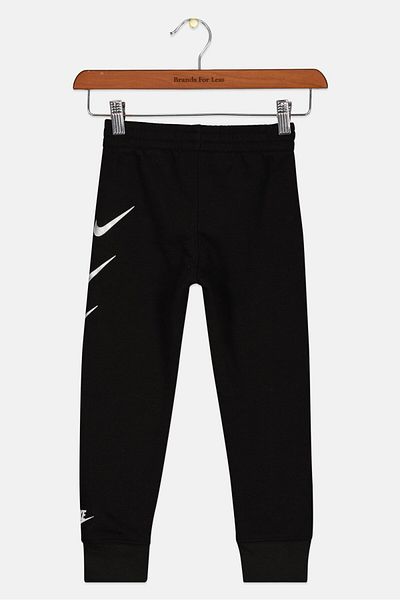 Nike Kids Girl Sports Fit Brand Logo Jogger Pants, Black