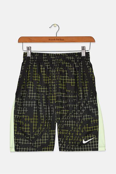 Nike Kids Boy Sportswear Fit Training Shorts, Black