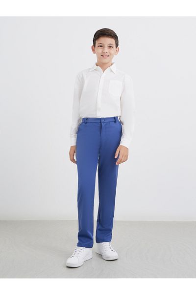 Styli Boys White Long Sleeves Shirt with Pocket