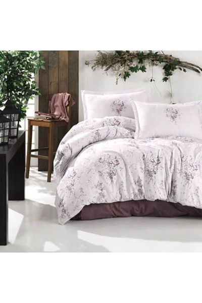Ralex Double Bed Linen 100% Cotton Ranforce 4 Extra Large Pieces, Bed Sheet 240 x 260 cm, Duvet Cover 200