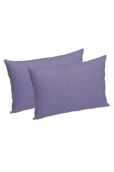 Ralex Set 2 Pillowcases (Covers) jersey knit, 100% cotton, 50 x 70 cm, Lilac