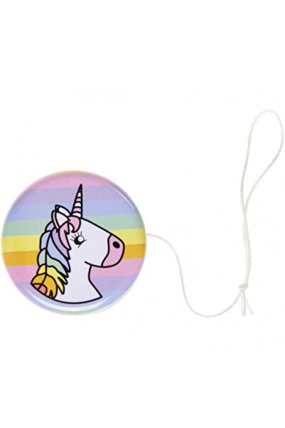 Dali Jucărie educativă, Yo-Yo, metalic, model unicorn curcubeu, multicolor
