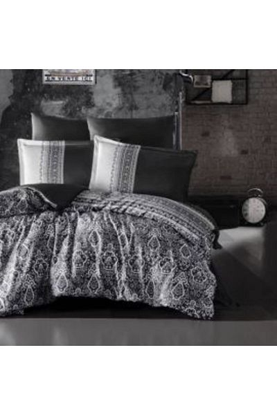Ralex Premium Bed Linen Lux Satin 100% Cotton, 4 pieces king size, sheet 240 x 260 cm, duvet cover 200 x 2