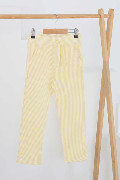 TOFİSA Κοριτσίστικο παντελόνι με ρίγες Sari με τσέπες - 27450