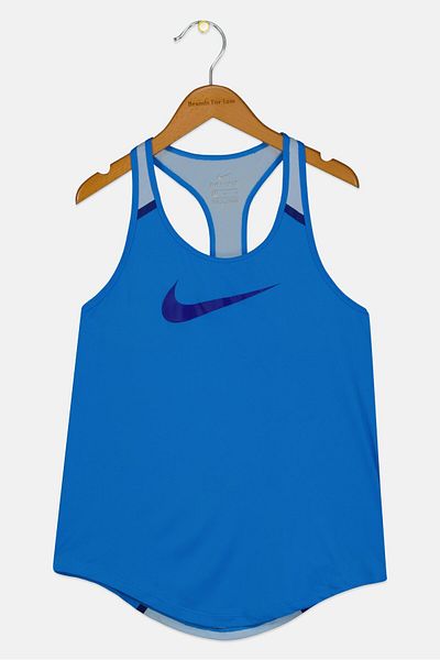 Nike Kids Girl Sleeveless Training Top, Blue