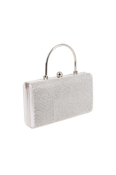 Generic Evening bag BG20370, Argento
