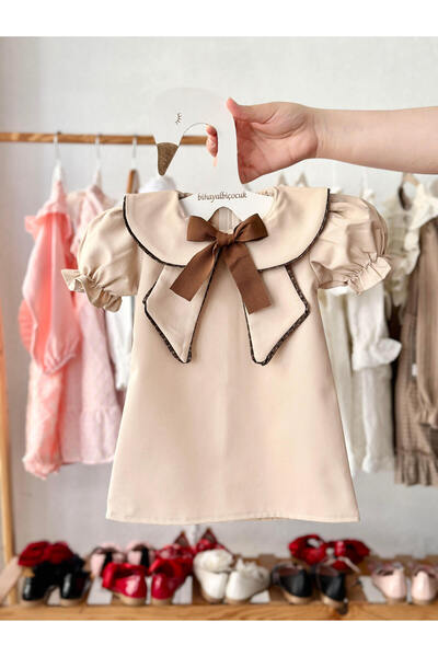 BİHAYALBİÇOCUK Leila - Fiyonklu Elbise