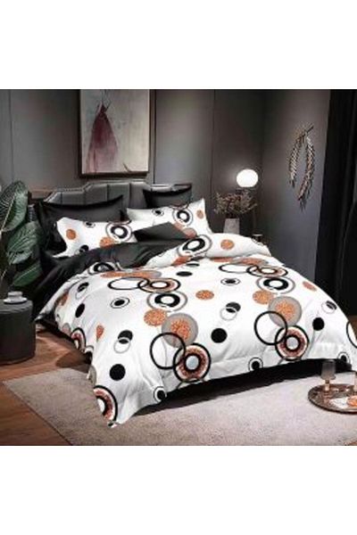 Ralex Economic Package Double Bed Linen Finet 6 Pieces + 2 Quilted Pillows 50 x 70 cm + Quilt 200 x 215 cm