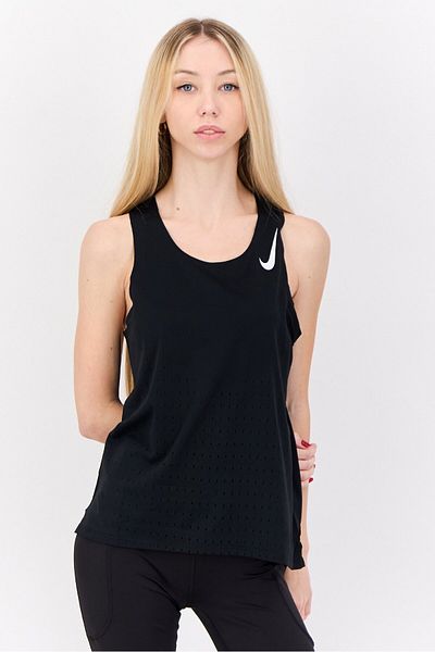 Nike Women Sportswear Fit Sleeveless Running Tank Top, Black