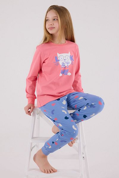 Rolypoly Girl's Pink Pajama Set