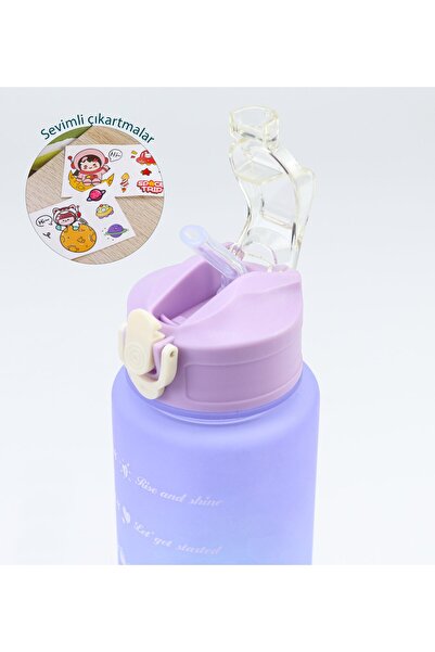 İkon store Purple 3-Piece Interlocking Water Bottle