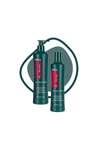 Fanola No Red Şampuan & Maske 350ml Paket