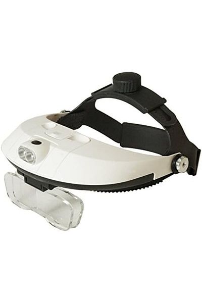 OEM Casca cu Lupa si LED Detasabil, 5 Lentile de schimb