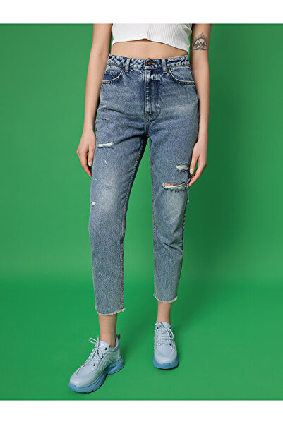 Loft Mom Regular Fit Women's Trousers