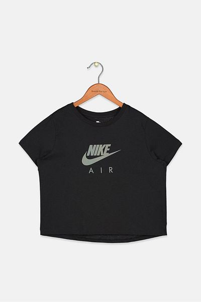 Nike Kids Girl Sportswear Fit Graphic Tee, Black