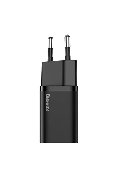 Baseus Încărcător de rețea, Super încărcător, adaptor de alimentare și cablu USB Type-C pentru Apple, 20W, PD, negru