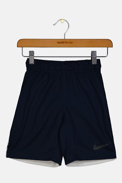 Nike Kids Boy Sportswear Fit Brand Logo Shorts, Navy