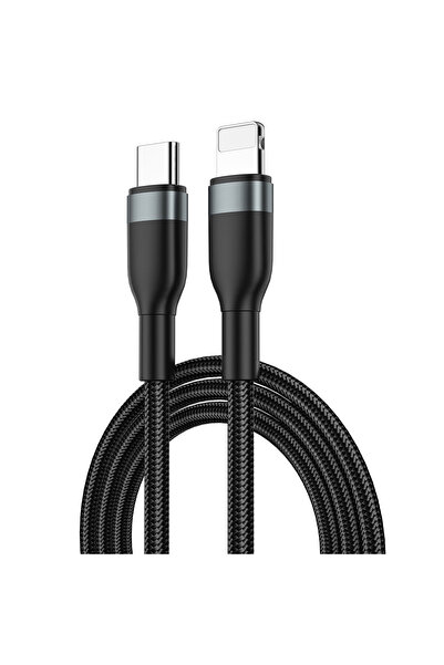 WIWU Wİ-C017 Concise Serisi Type-C to Lightning PD Data Şarj Kablo 30W 2 Metr...