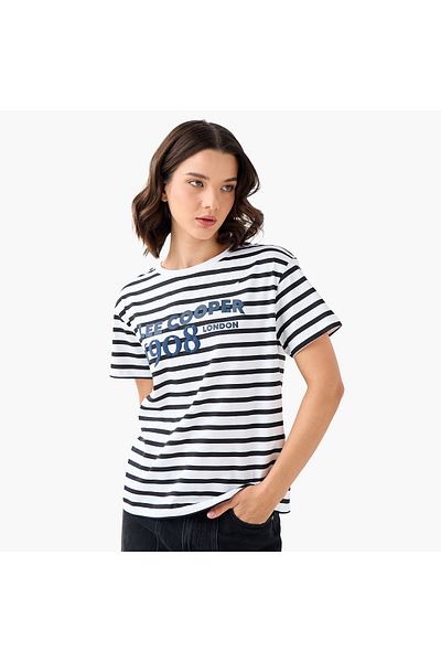 Lee Cooper Striped T-shirt