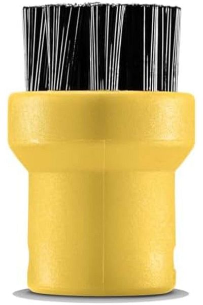 Karcher مجموعة فرش نايلون دائرية من كارشر - عبوة من 4 قطع - لمنظف البخار الأسطواني من كارشر