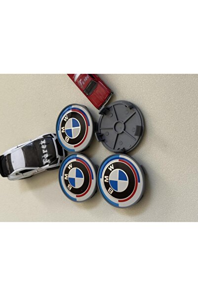 EDEXPORT Bmw 50.Yıl Jant Kapak Arması Seti 4’lü 3M 3D ABS