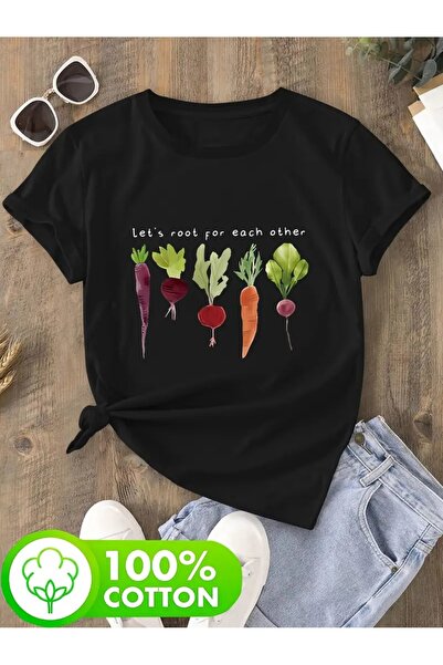 CLASİVA Radish Carrot Season Product Modern Design Custom Print Women's Unise...