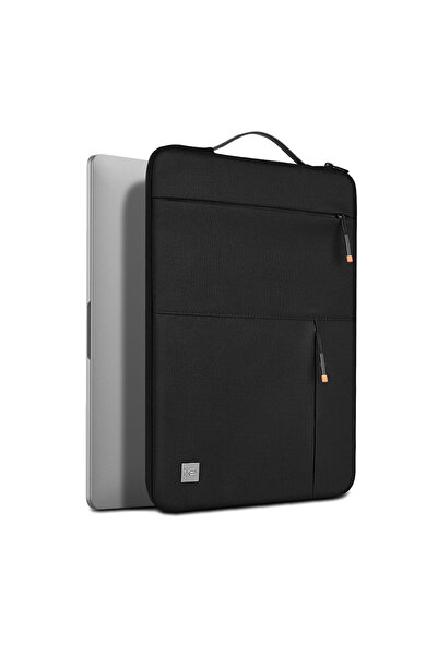 WIWU Alpha Slim Sleeve 16 inç Su Geçirmez Laptop Çantası Siyah