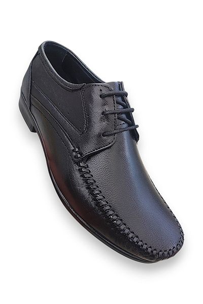 Elit 5472 Black Genuine Leather Rok Light Comfortable Casual Men's Shoes