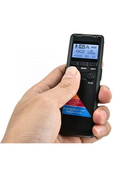 iUni Μίνι ψηφιακή συσκευή εγγραφής φωνής REP01, 32Gb, MP3 Player