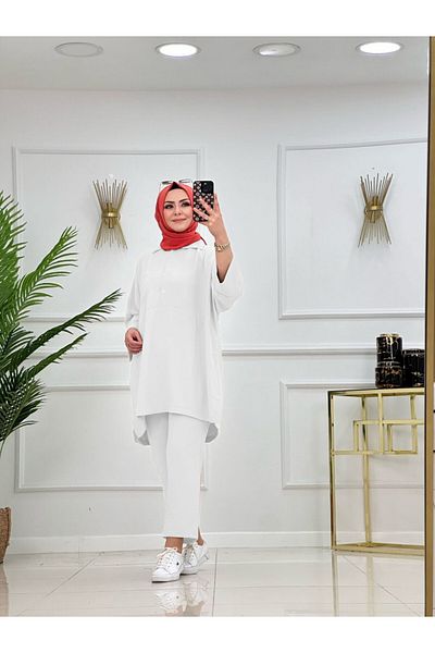 NİSUM MODA Set cămașă și pantaloni Ayrobin
