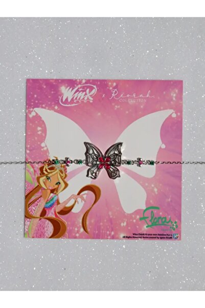 Reorah Collection Winx Club® Flora Enchantix Wings 925 Gümüş Bileklik