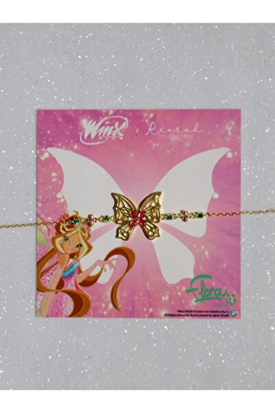 Reorah Collection Winx Club® Flora Enchantix Wings 925 Gümüş Bileklik