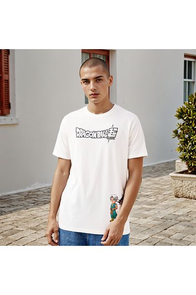 SP Characters Dragon Ball Z Print T-shirt