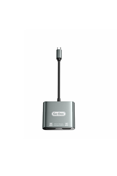 Go-Des Go Des GD-8289 Type-C to HDMI Çevirici Adaptör 4K 60 Hz Görüntü Kalite...