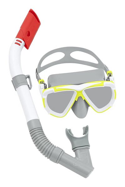 BESTWAY Dominator II Full-Face Snorkel Mask – Panoramic View & Easy Breathing
