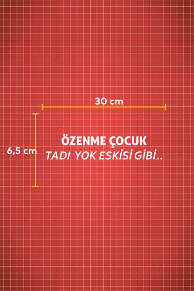 Quart Aksesuar 30 X 6.5 cm Carefree Child No Taste Like the Old Auto Car Rear Window Sticker