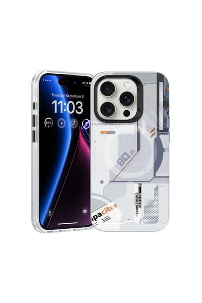 Benks iPhone 14 Pro Max Uyumlu Kılıf M-safe Şarj Özellikli Mekanik Perspectiv...