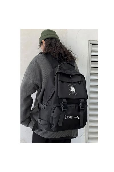 Toum Anime Death Note Printed Palaska Backpack School Bag