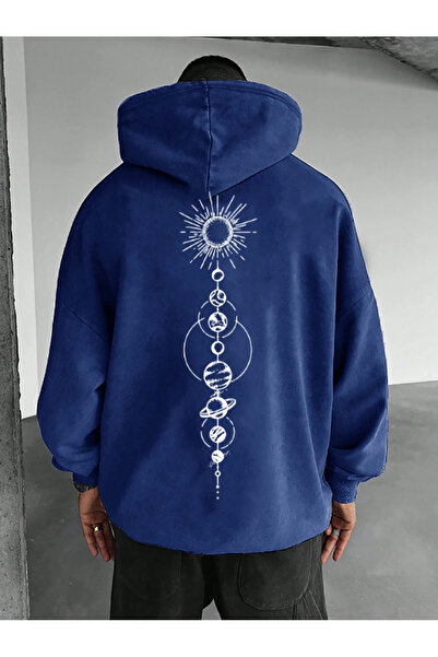 Lider Leather Hanorac cu glugă pentru bărbați