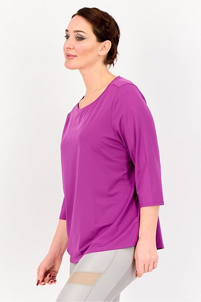 Tchibo Women Sportwear Fit Long Sleeves Training Top, Purple