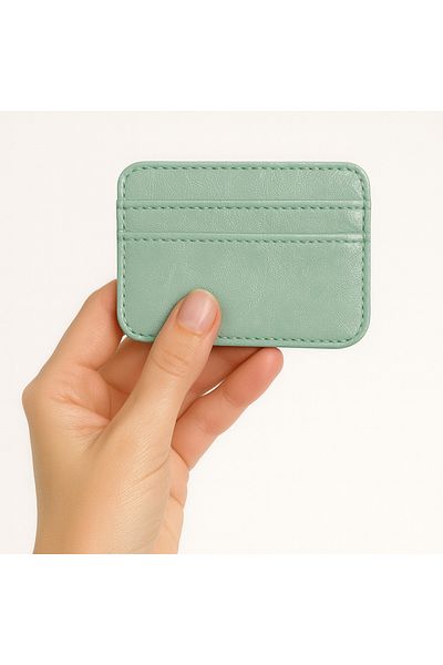 UCCELLO Textured Faux Leather Card Holder