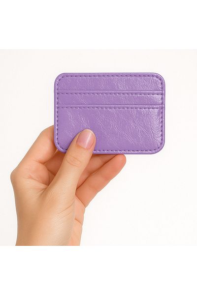 UCCELLO Textured Faux Leather Card Holder