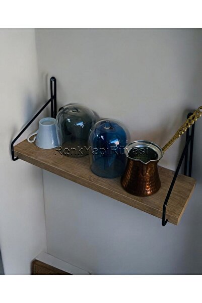 RENK YAPI RÜYASI EV DEKOR RAFI TEKLİ DUVAR RAFI MODERN MUTFAK RAFI GENİŞLİK 40CM DERİNLİK 13CM