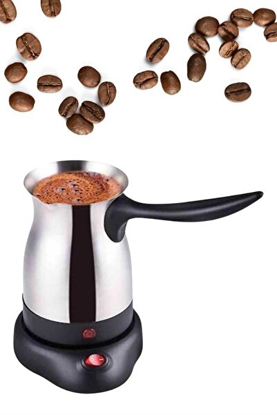 Clevora Stainless Steel Turkish Coffee Machine 6 Cup Capacity Electric Coffee Pot