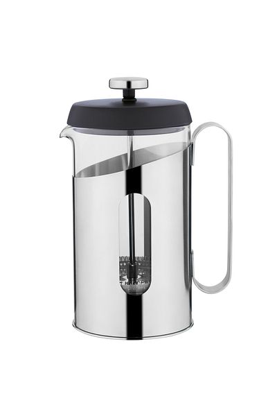 Berghoff Presă franceză Maestro pentru cafea și ceai, 800 ml, sticlă rezistentă la căldură, oțel, transparentă