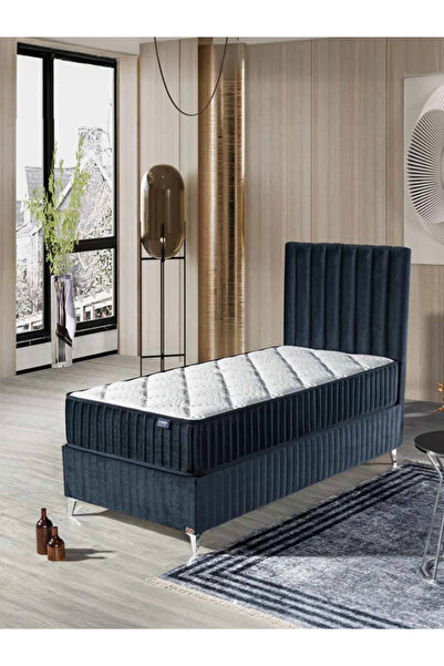 EVİM MOBİLYA CONCEPT Safir Tek Kişilik Yatak Baza Başlık