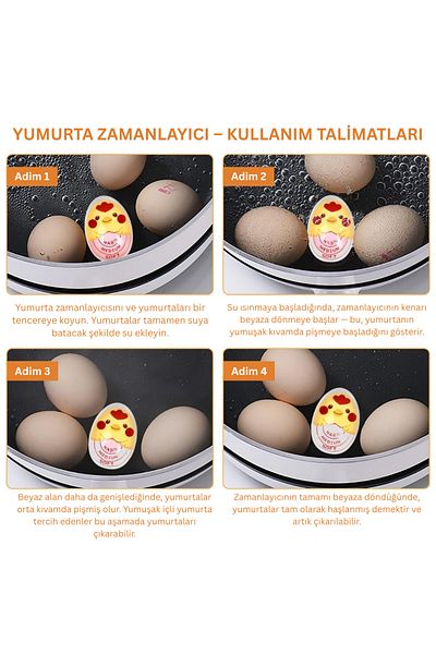 Daiso Color Changing Heat Sensitive Egg Timer – Perfect Consistency, Every Time!