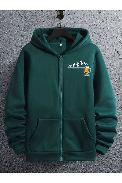 Lider Leather Muškarci Žene Unisex Oversize kroj Udobna jakna Štampano sa pat...